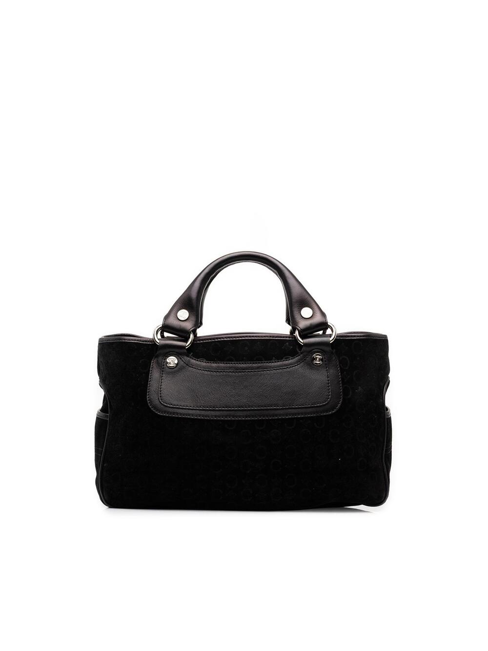 Celine C Macadam Suede Boogie Handbag #358387C41B